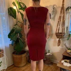 Zara Dresses - Form-fitting red cocktail dress from Zara Zara Dresses - Form-fitting red cocktail dress from Zara